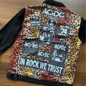 AC/DC | Jackets & Coats | Nwt Acdc Denim Jacket | Poshmark